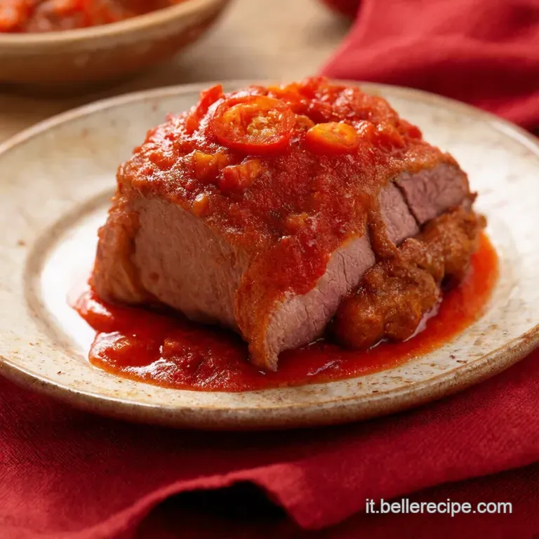 Costine di Maiale con Peperoni Ricetta di Famiglia