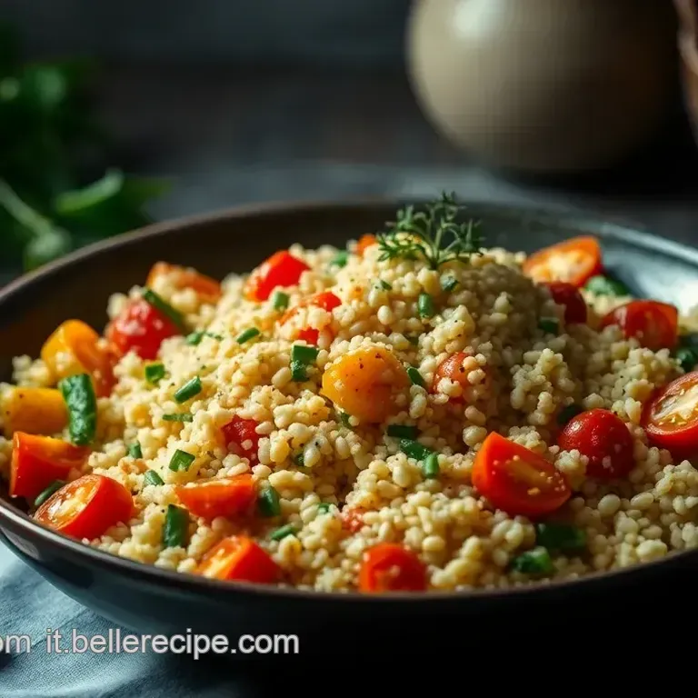 Couscous Arcobaleno con Verdure e Ceci al Bimby