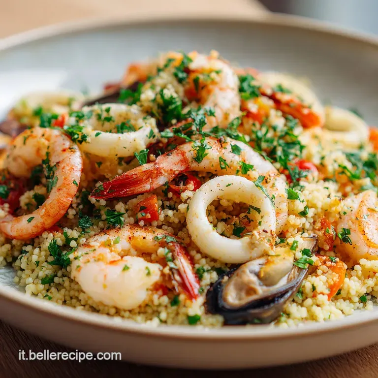 Couscous di Mare con Frutti di Mare