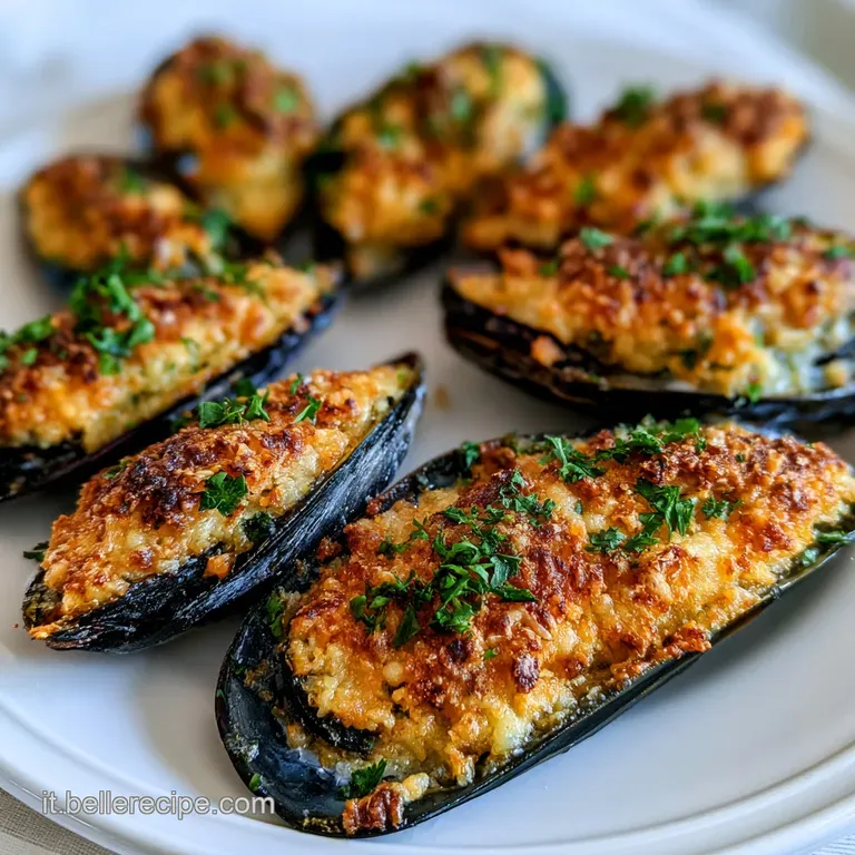 Cozze Al Gratin: Croccanti e Saporite