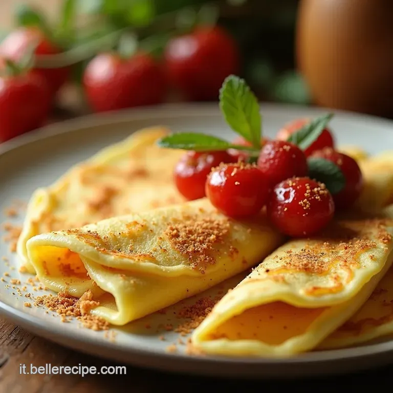 Crepes Delicate Senza Glutine E Lattosio presentation