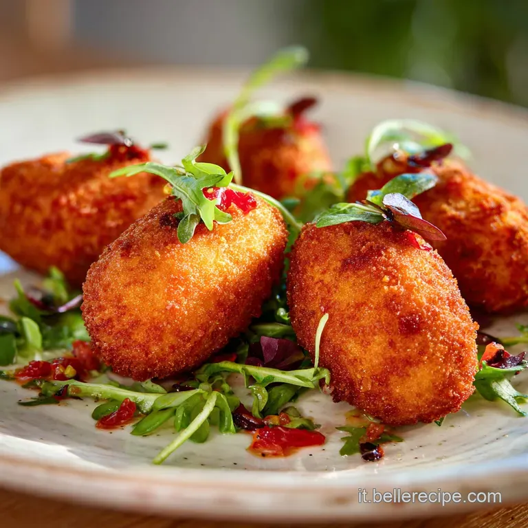 Crocchette di Jamon Serrano Fatte in Casa
