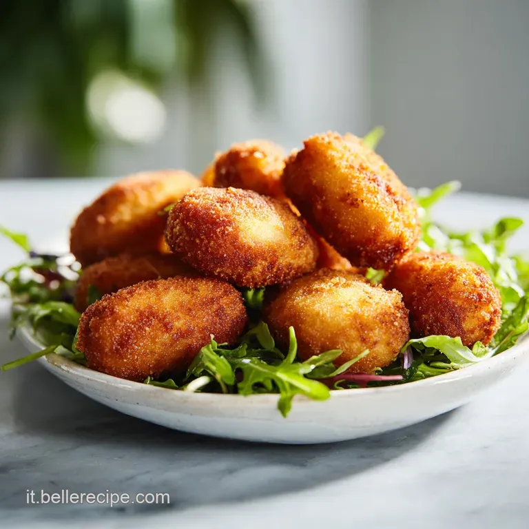 Crocchette di Patate: Cuore Cremoso e Croccantezza