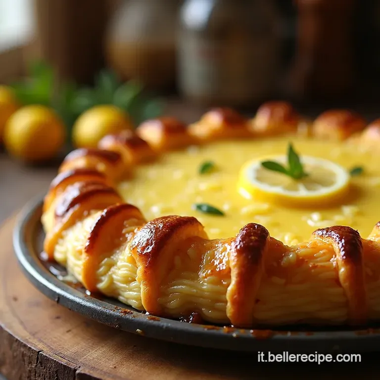 Crostata Di Sole Armonia Di Limone E Pasta Frolla presentation