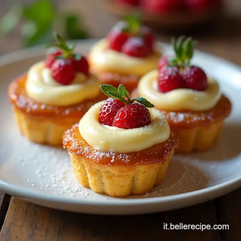 Crostatine Arcobaleno alla Frutta Fresca