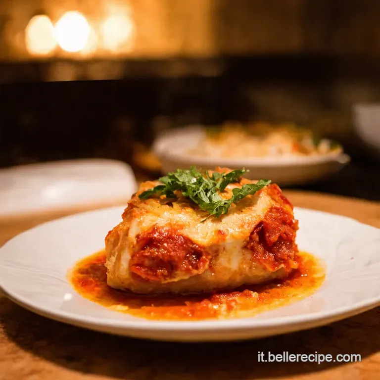 Cuzzetiello Alla Parmigiana presentation