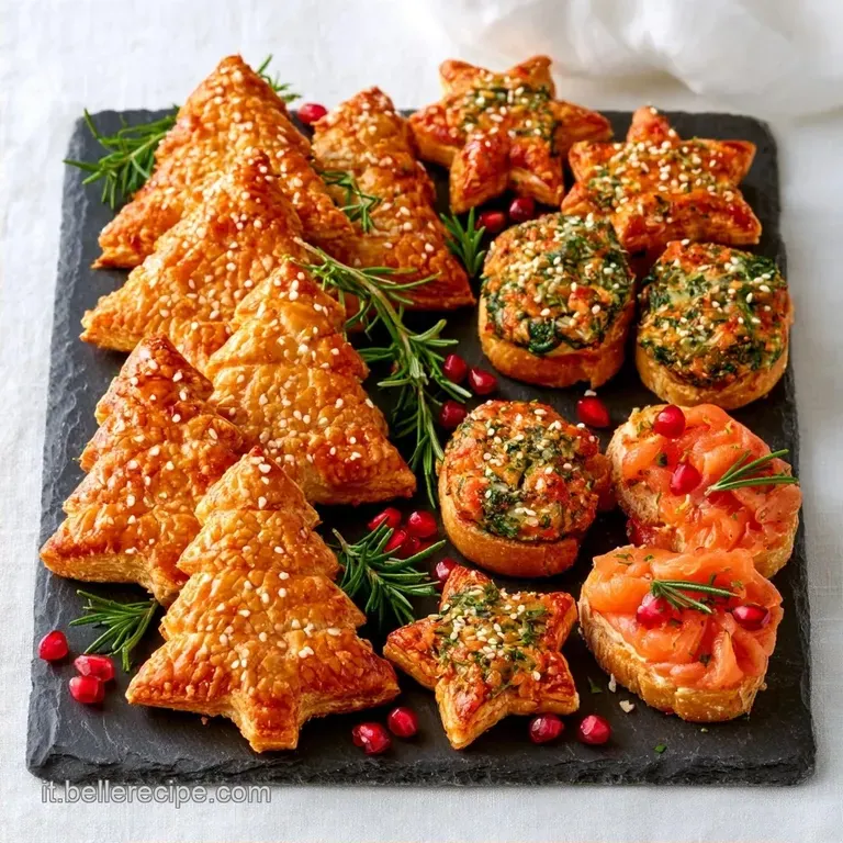 12 Decorazioni Antipasti Natalizi e Pasquali