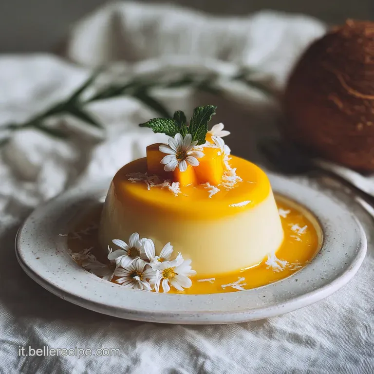 Dessert al Cocco e Mango Vellutato
