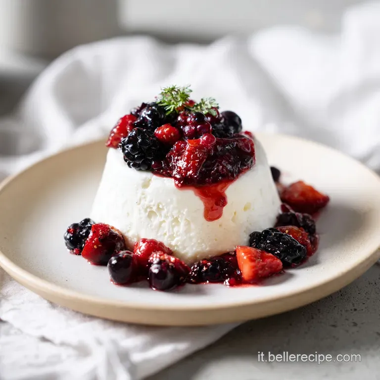 Mousse di Ricotta e Frutti di Bosco: Vellutata
