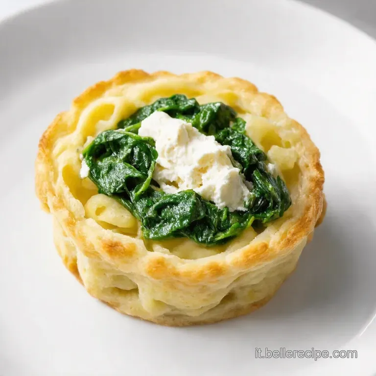 Fagottini di Sfoglia alla Ricotta e Spinaci