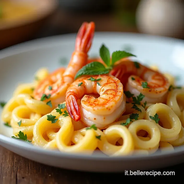 Fagottini Soffice Mare Scampi e Patate