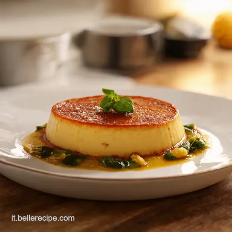 Flan Di Verdure Primavera Un Abbraccio Di Sapori presentation