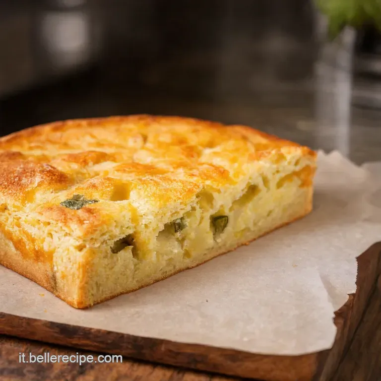 Focaccia Alla Messinese presentation