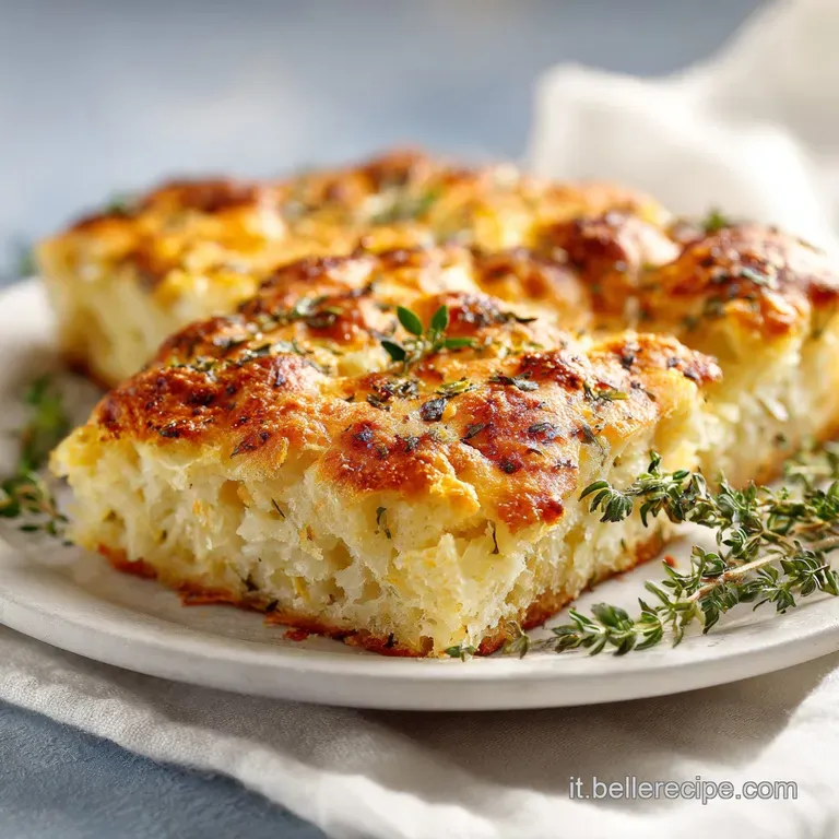 Focaccia Formaggio e Patate: Soffice e Croccante