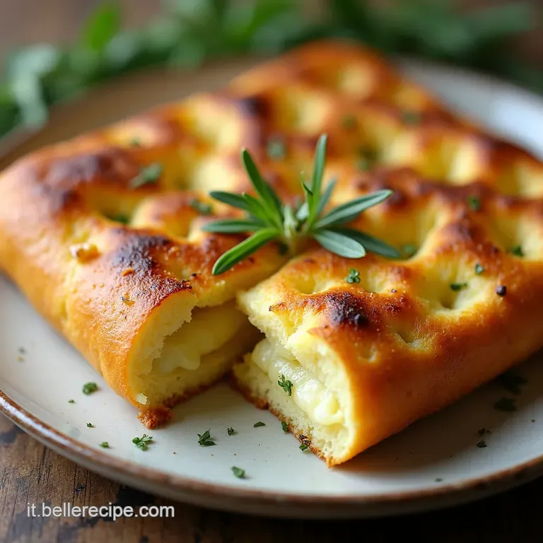 Focaccia Patate e Rosmarino Profumo di Casa
