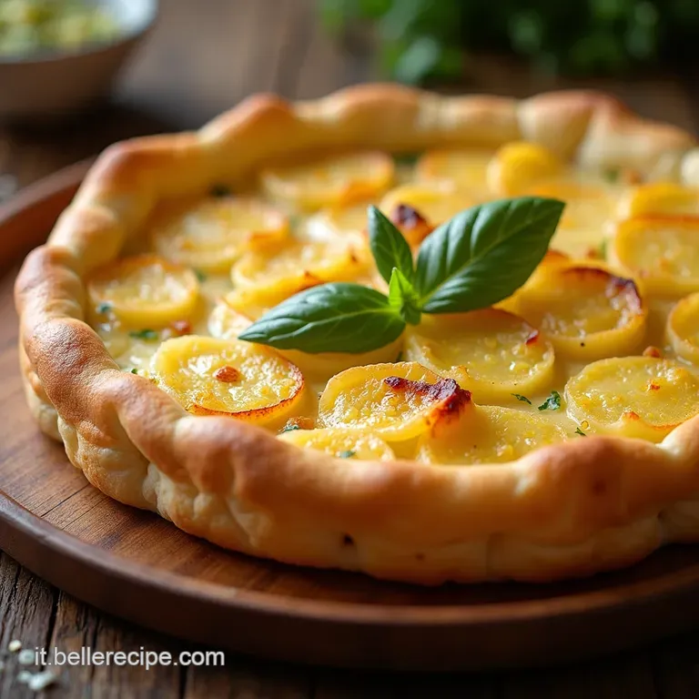 Focaccia di Patate Soffice Cotta in Padella Morbida Dentro Croccante Fuori Pronta in un Lampo