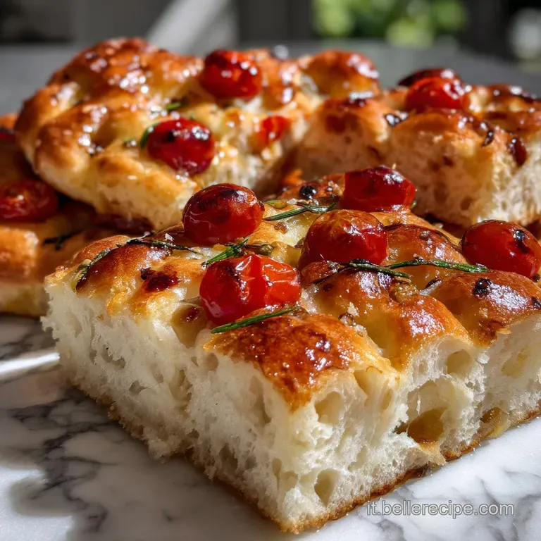 Focaccia Ripiena Pizzicata: La Ricetta Definitiva presentation