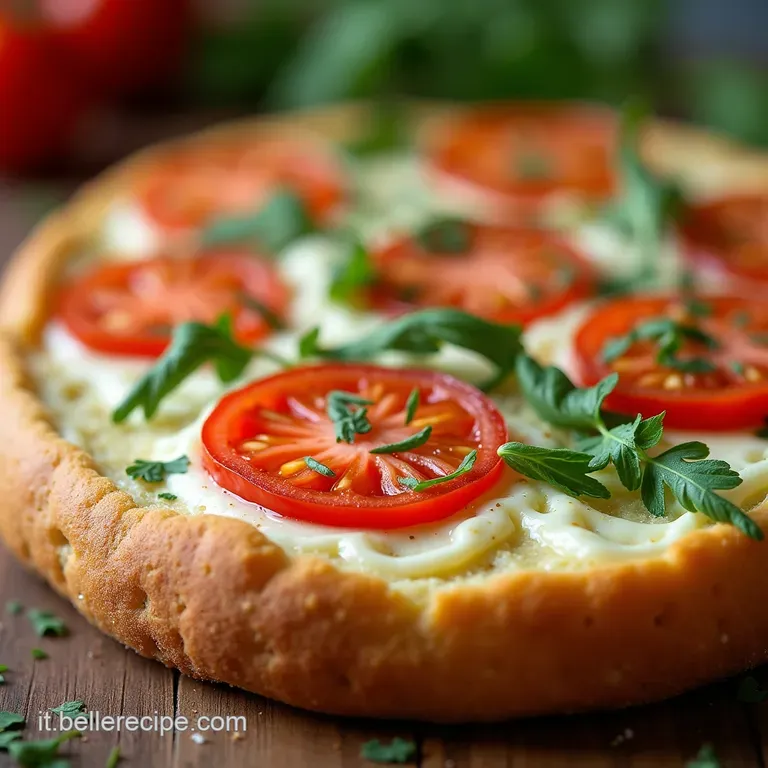 Focaccia Nuage Senza Glutine Soffice come una Nuvola con Cuore Cremoso di Stracciatella e Foglioline Piccanti di Rucola