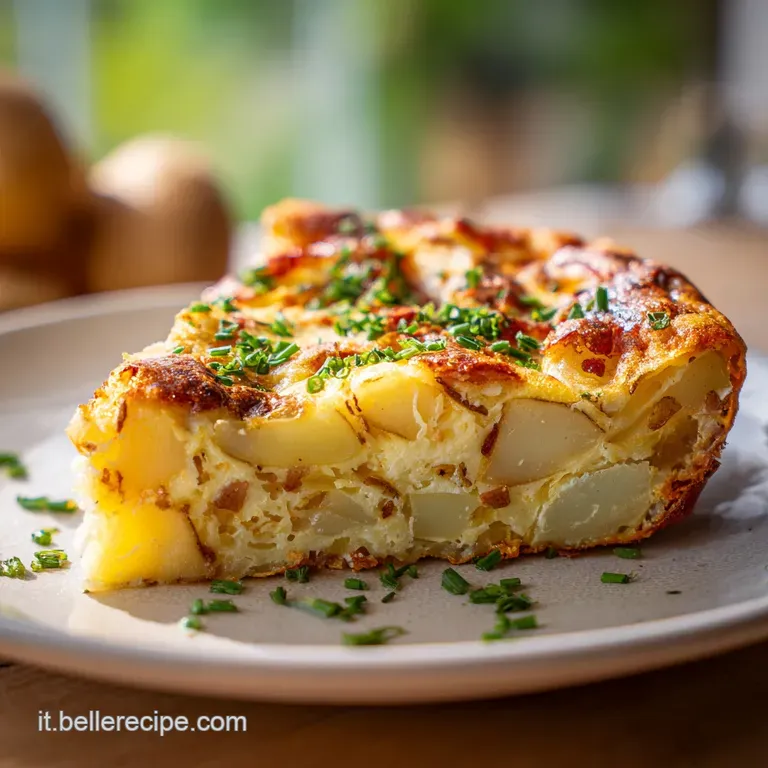 Frittata di Patate e Cipolle: Dorata e Vellutata