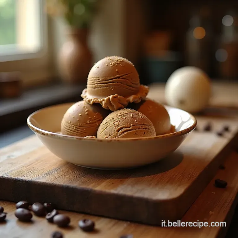 Gelato Al Caff&egrave; Espresso La Ricetta Cremosa E Intensa Del Maestro Gelatiere Domestico presentation