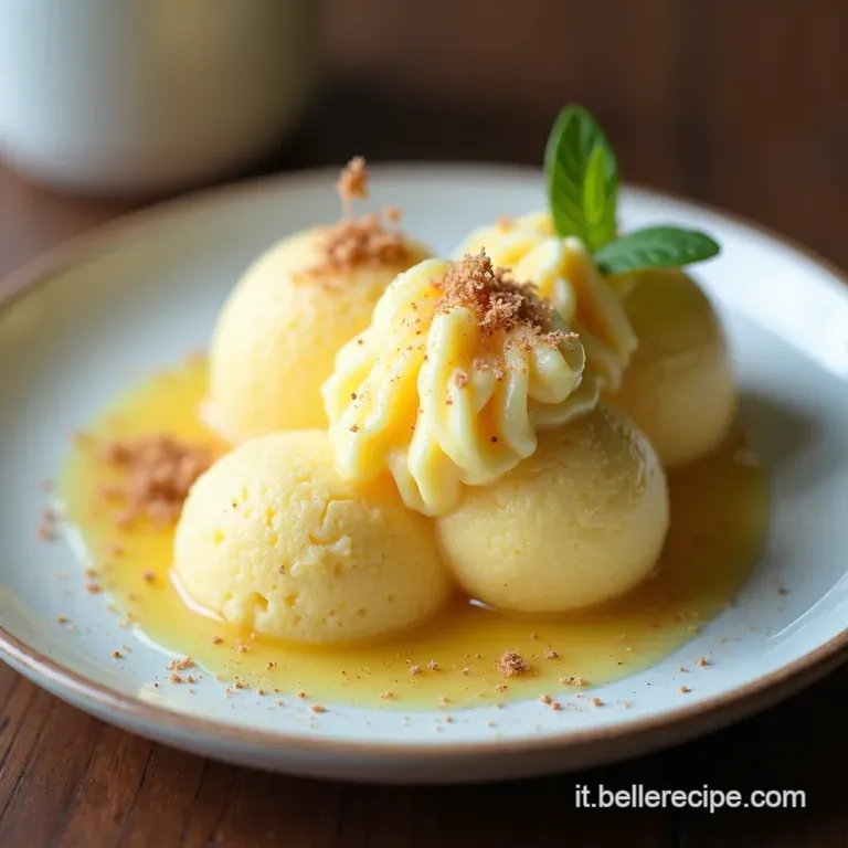 Nuvola di Cocco Gelato Artigianale Cremoso Senza Uova