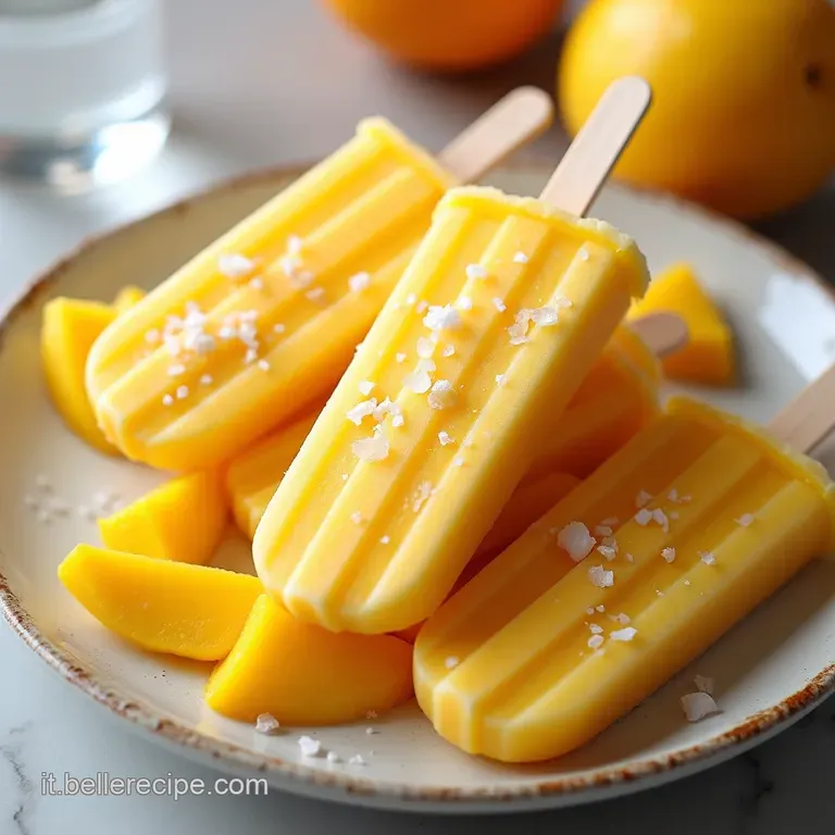 Ghiaccioli Crema e Sole Mango Cocco e Lime Vegan