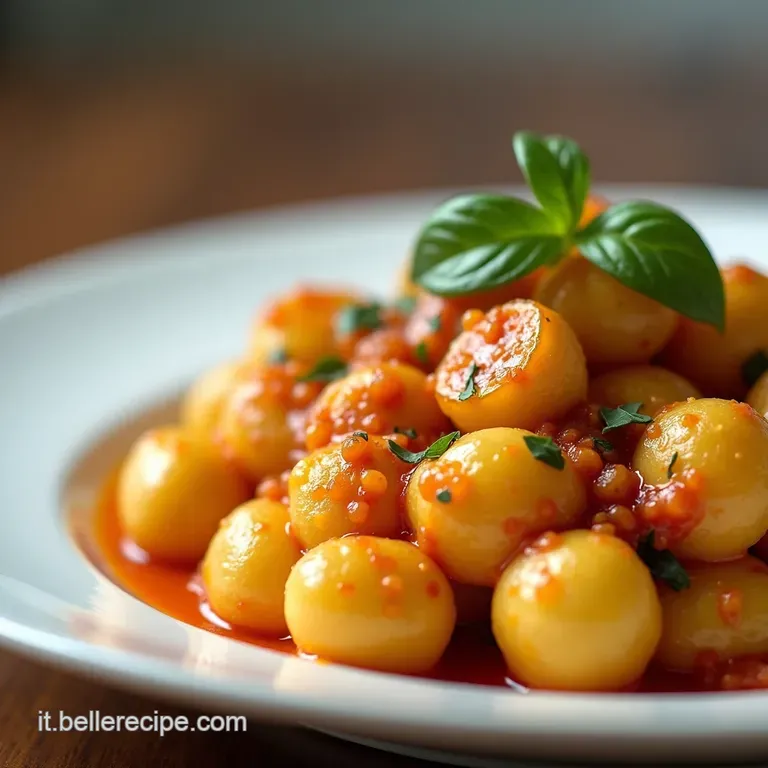 Gnocchi di Zucca Cremosi con Burro e Salvia
