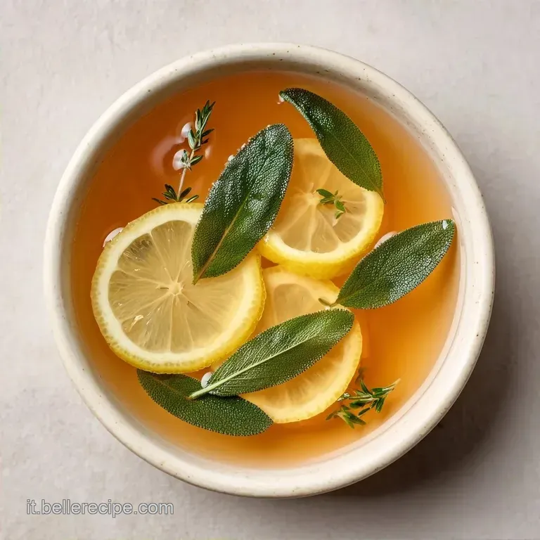 Infuso Salvia Limone: Note Balsamiche e Agrumate