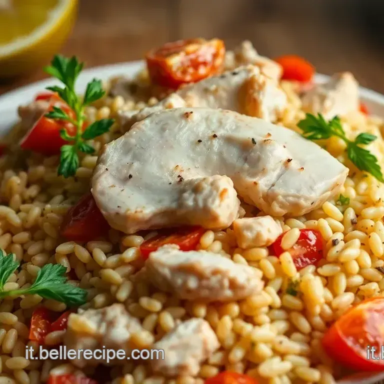 Insalata di Farro e Pollo al Limone con Bimby&reg;