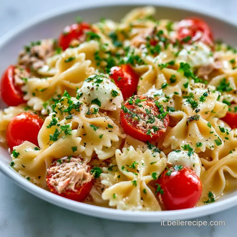 Insalata di Pasta Mediterranea: Fresca e Saporita