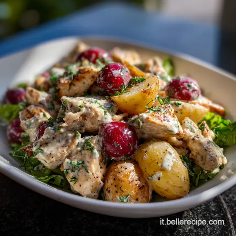 Insalata di Pollo: Croccantezza e Crema