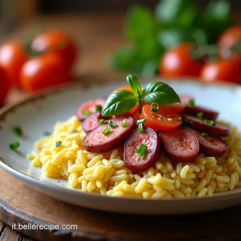 Insalata Di Riso Venere Con Gamberetti E Salmone presentation