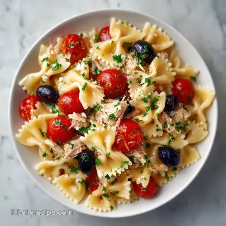 Insalata Pasta Fredda Classica: Fresca e Genuina