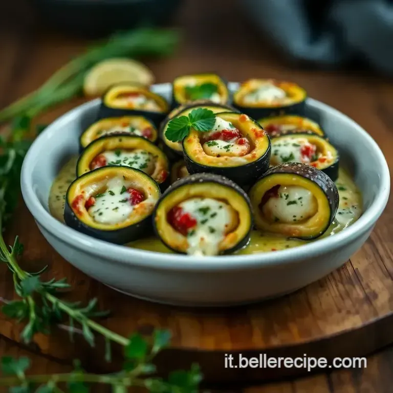 Involtini Di Melanzane Vegani Con Asparagi presentation