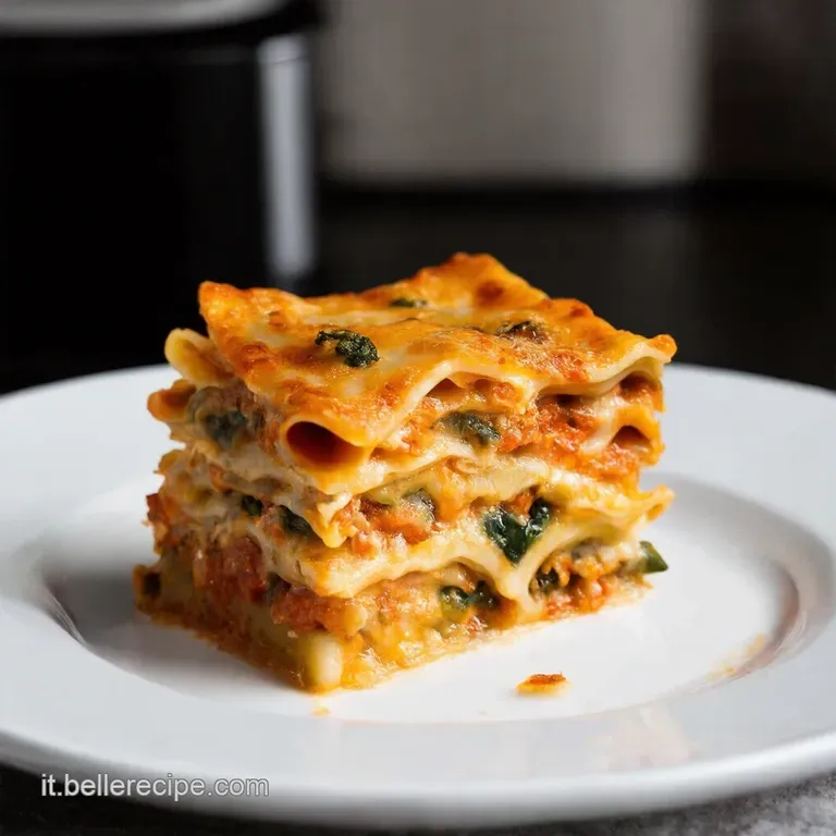 Lasagna Primavera Con Asparagi E Ricotta presentation
