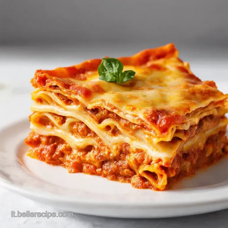 Lasagna Scomposta al Rag&ugrave; di Salsiccia e Ricotta