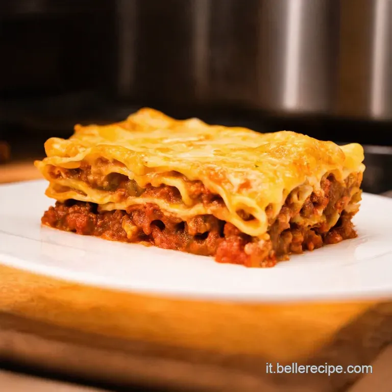 Lasagne Alla Bolognese Perfetta presentation