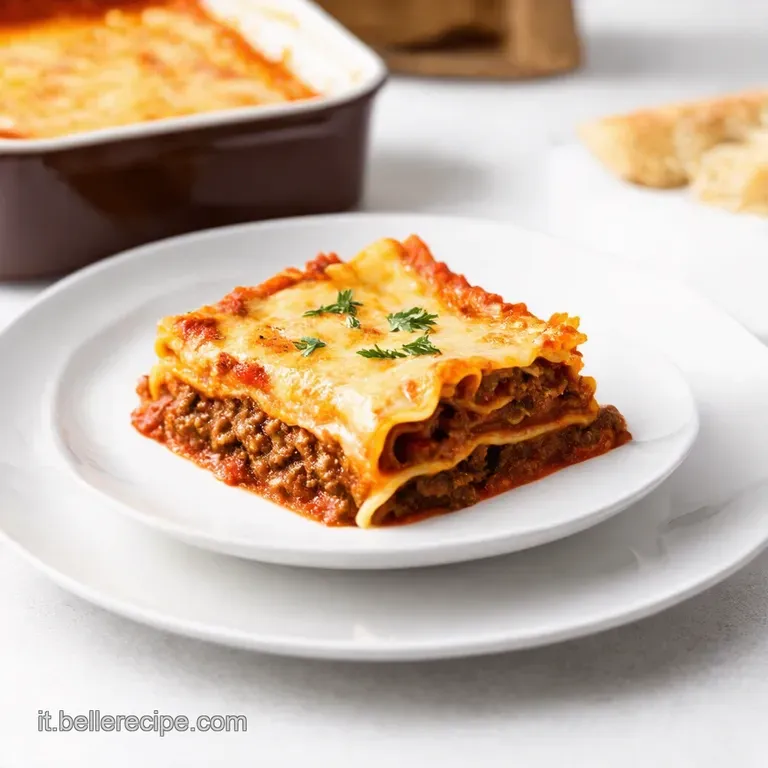 Lasagne alla Bolognese Perfetta