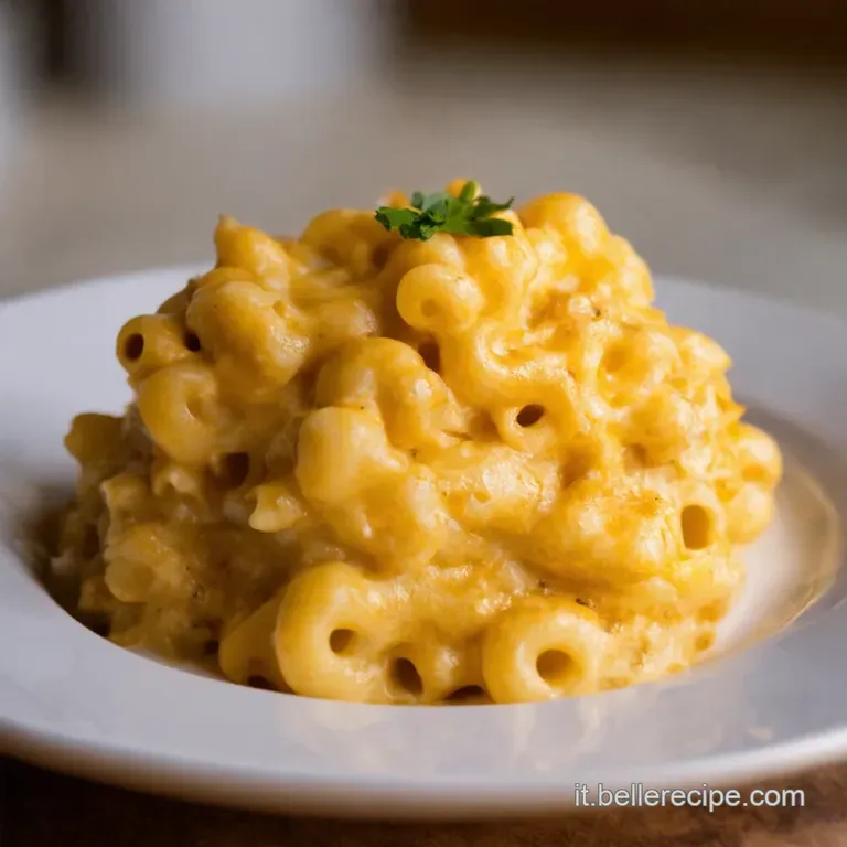 Mac Cheese Alla Mamma Mia presentation
