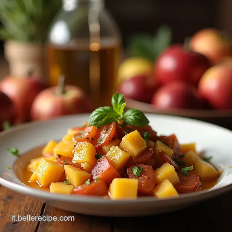 Macedonia Dautunno Profumo Di Bosco Frutta Di Stagione Caramellata Con Note Di Agrumi E Spezie presentation