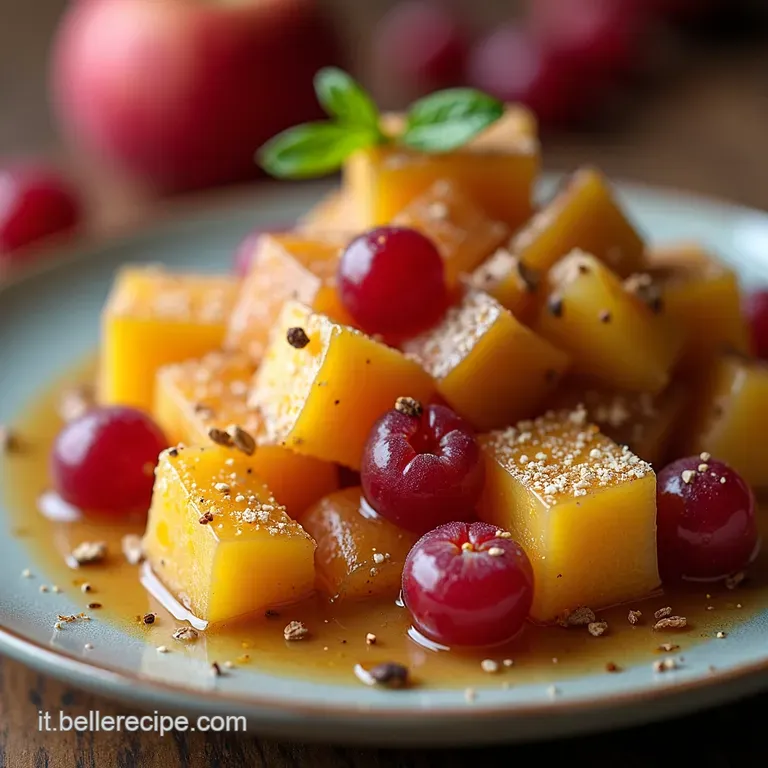 Macedonia dAutunno Profumo di Bosco Frutta di Stagione Caramellata con Note di Agrumi e Spezie
