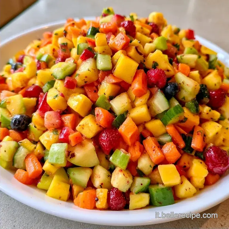 Macedonia Frutta Verdura Arcobaleno