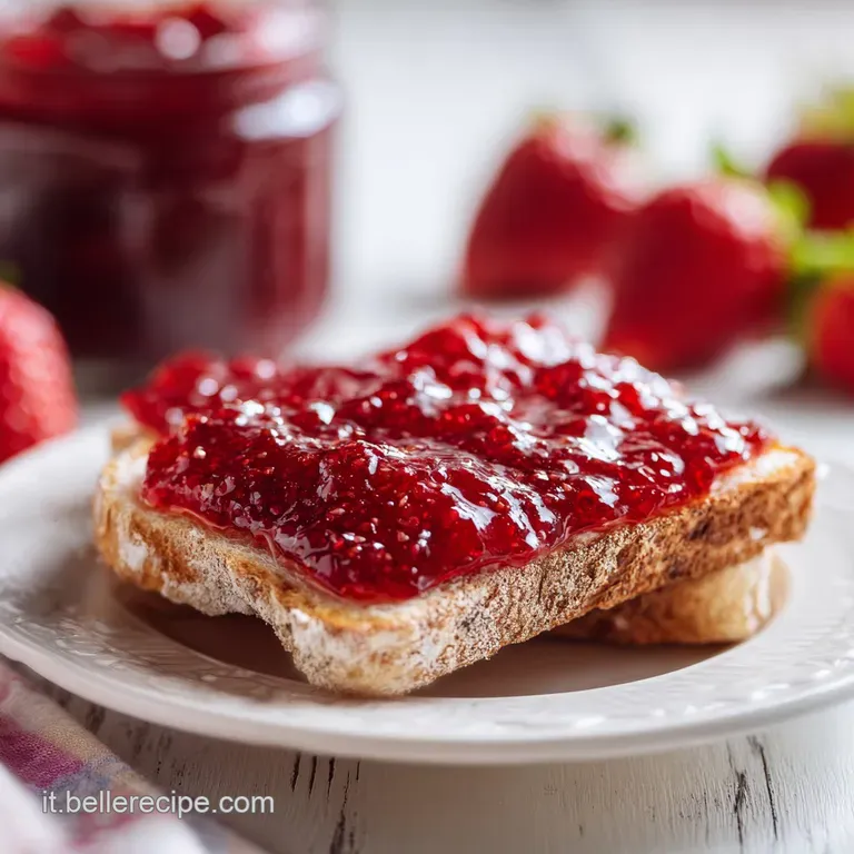 Marmellata di Fragole Senza Zucchero: Consistenza Vellutata