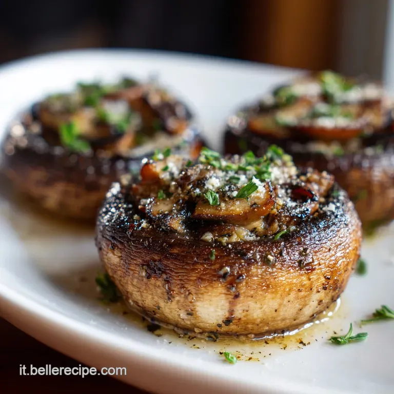 Glossy, bite-sized eggplant pieces artfully arranged on a white plate, dotted with basil leaves and a drizzle of olive oil...