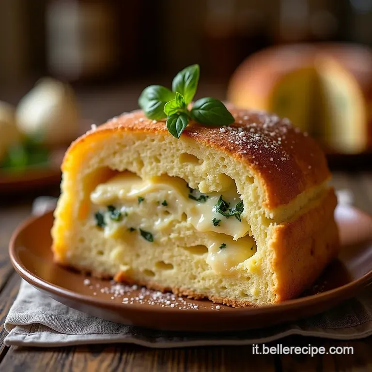 Millefoglie Di Panettone Salato Strati Croccanti Crema Di Gorgonzola Dop E Pere Al Timo presentation