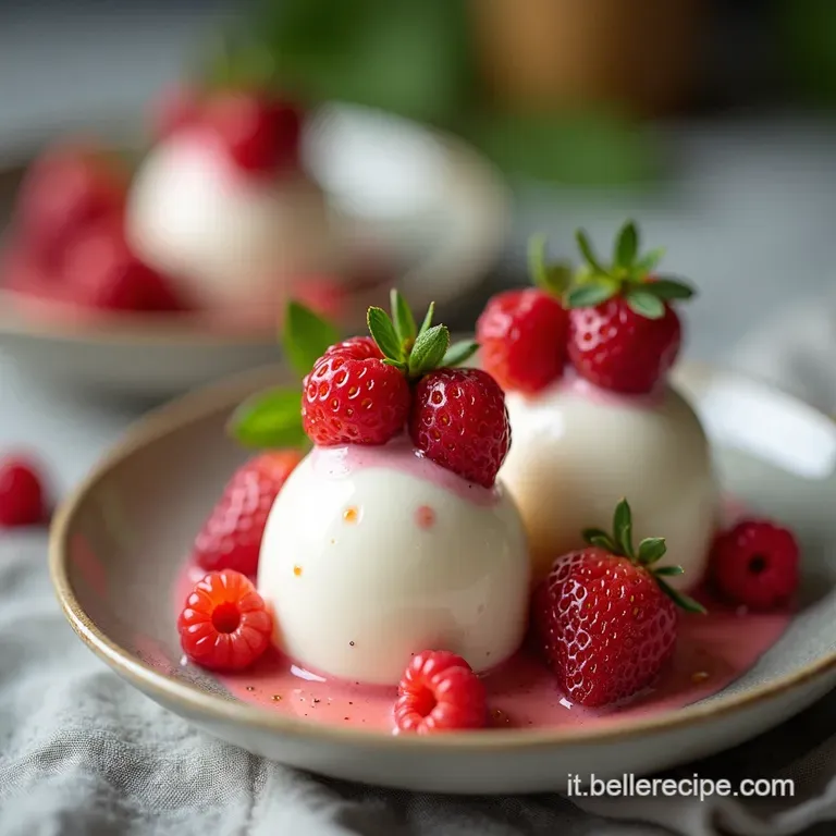 Mini Gelati allo Yogurt e Frutti di Bosco