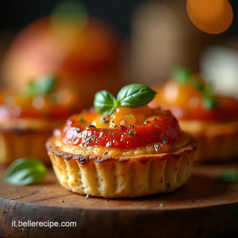 Le Mini Tarte Tatin Classiche Il Capolavoro Ribaltato Con Salsa Caramello Burrosa presentation