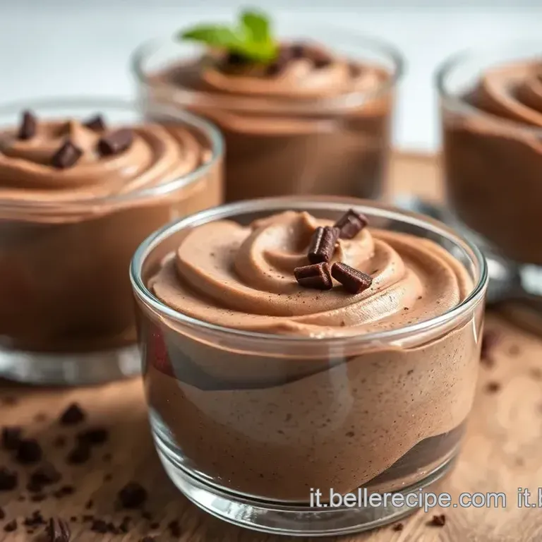Mousse al Cioccolato Intensa: Un Sogno di Cacao