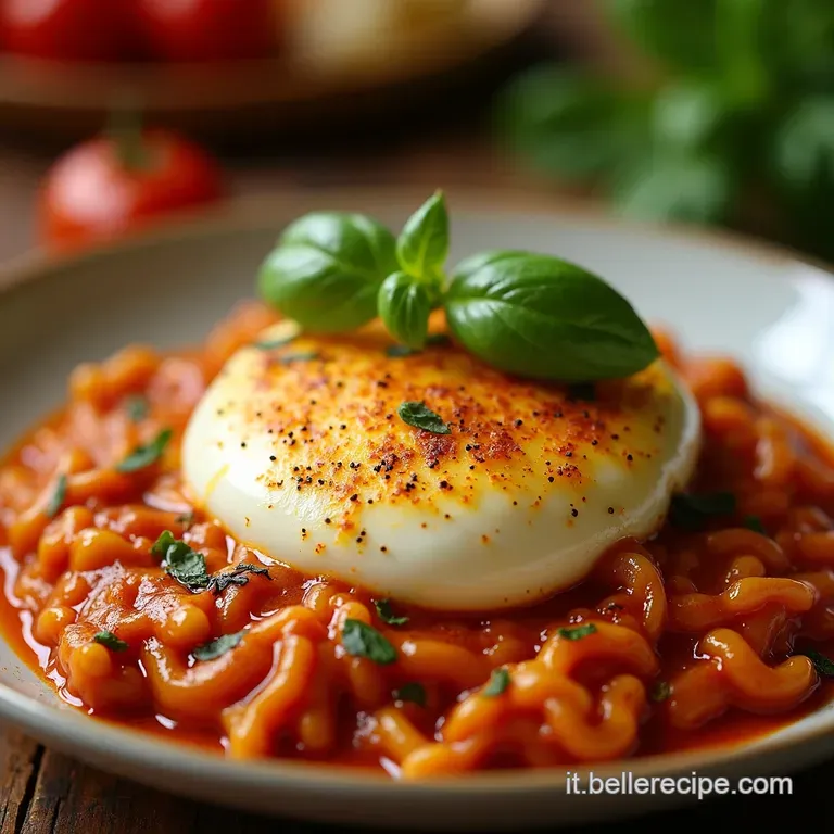 Mozzarella Ripiena Alla Nonna Sofia presentation