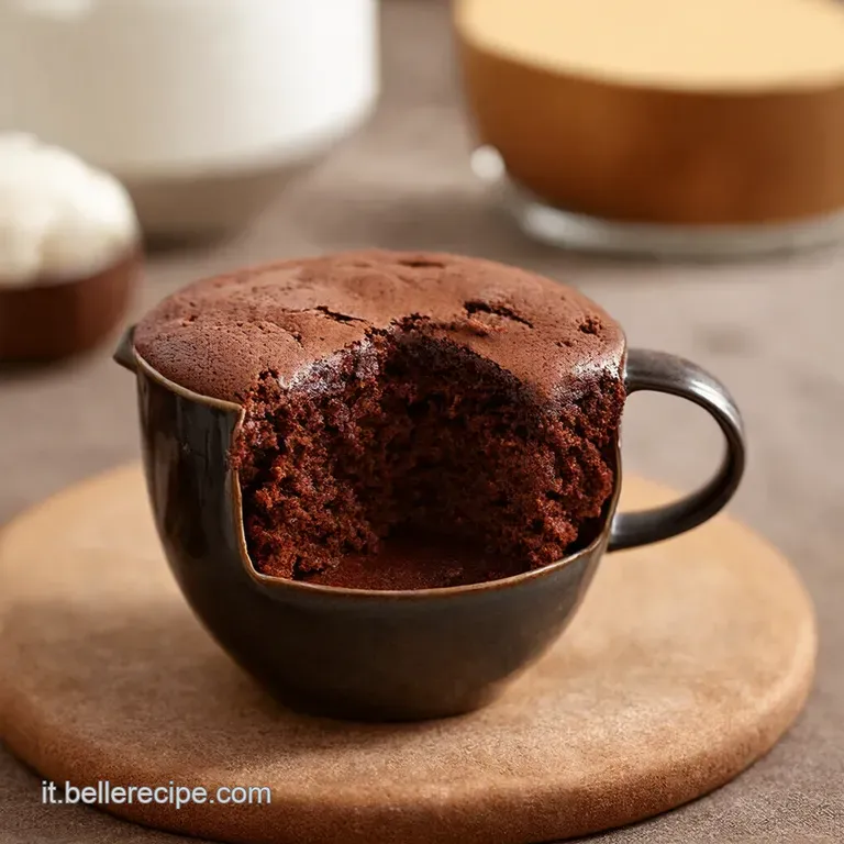 Mug Cake al Cacao la Ricetta Express per Coccolarsi